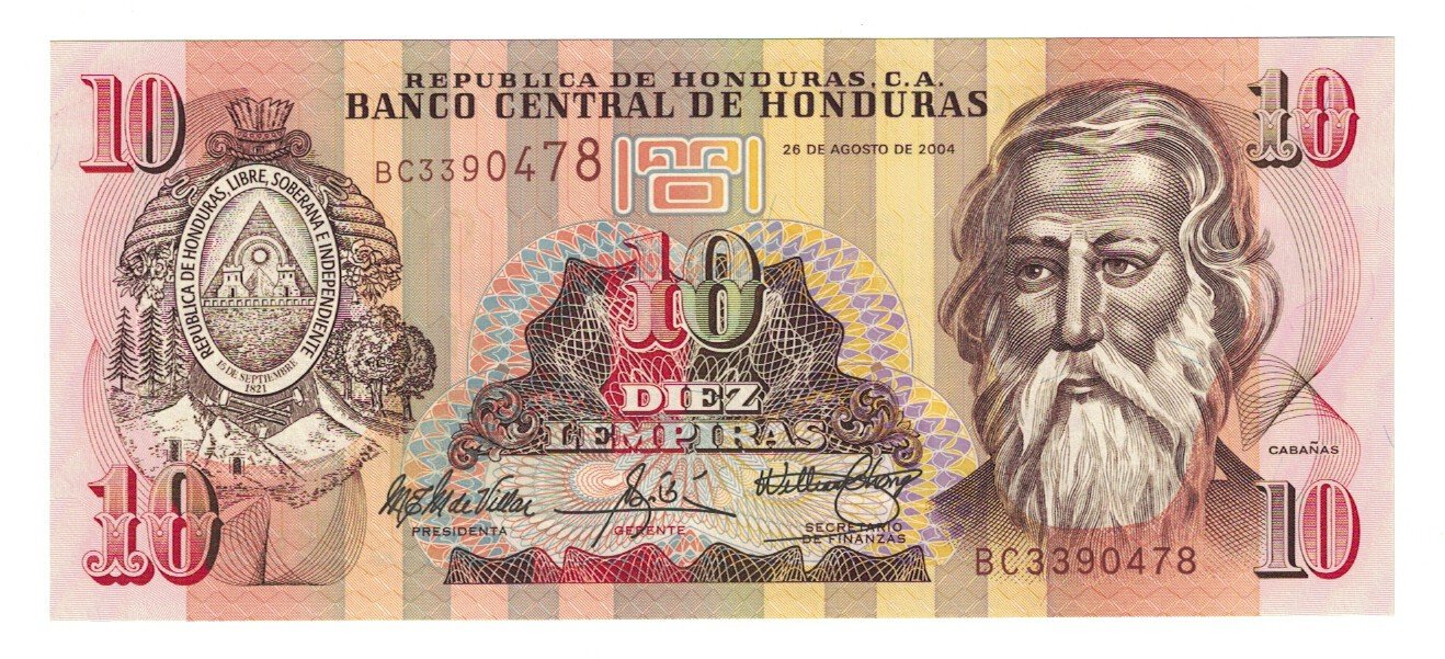 Billetes De Honduras Lempiras