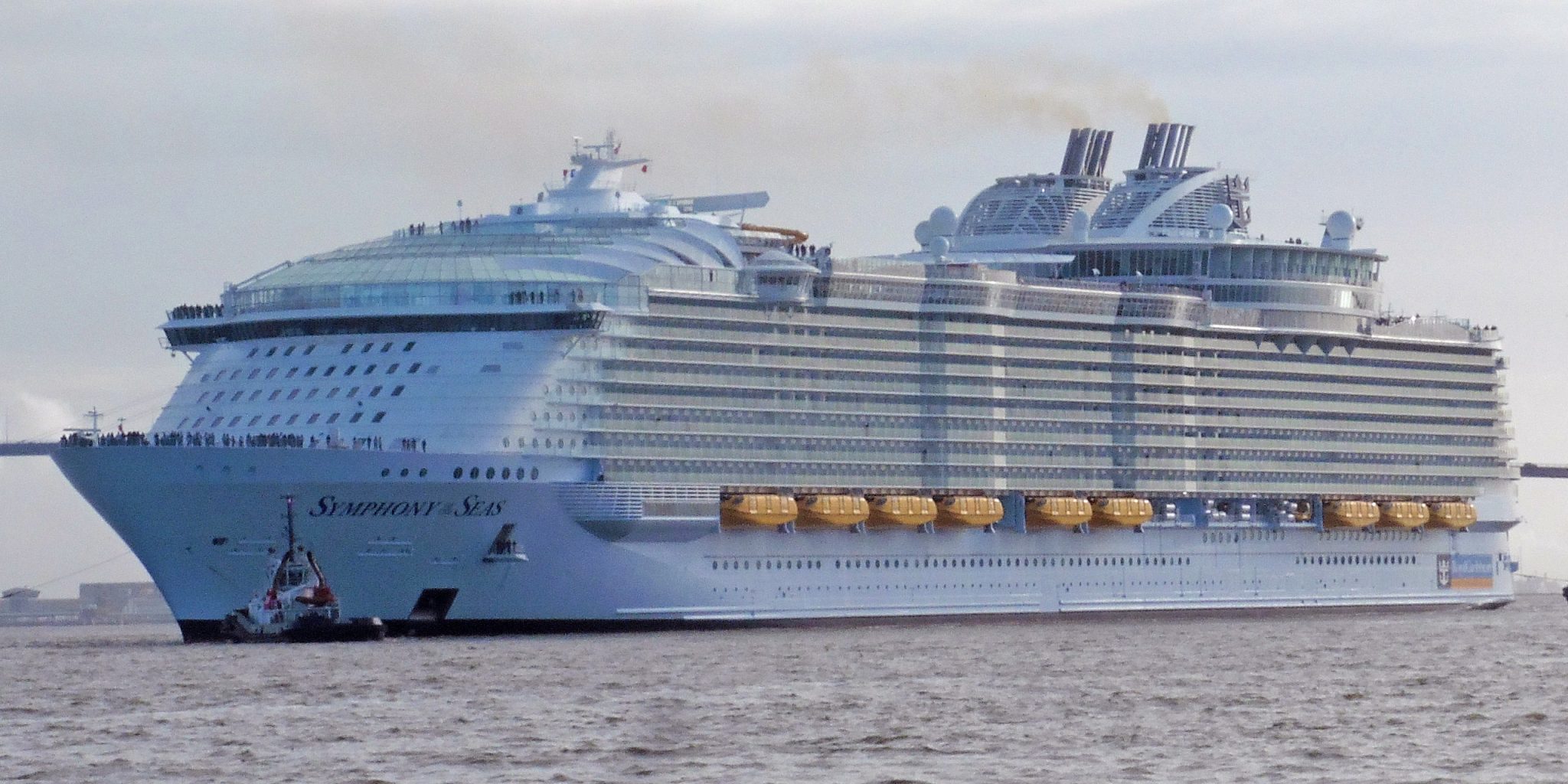 El Crucero Symphony Of The Seas Arrib En Roat N