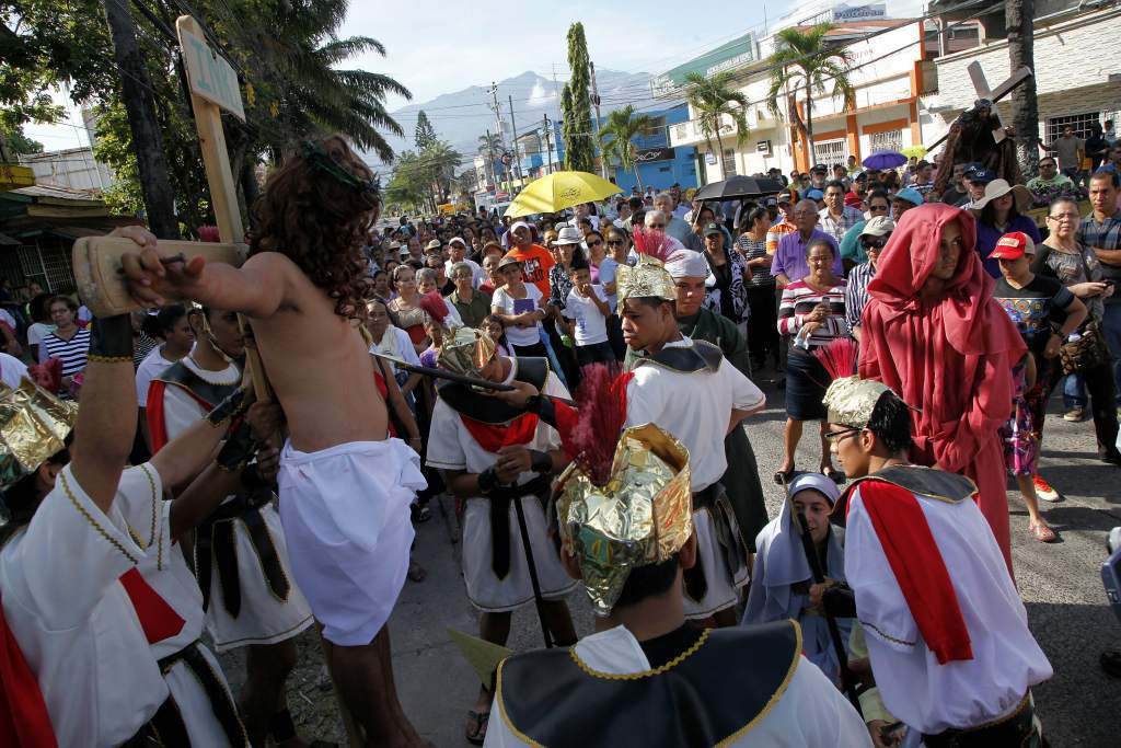 Tradiciones de Honduras, Semana Santa
