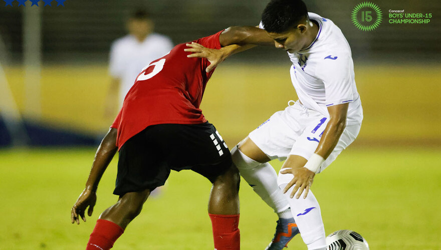 Honduras debuta con victoria en el torneo Sub-15 de la Concacaf