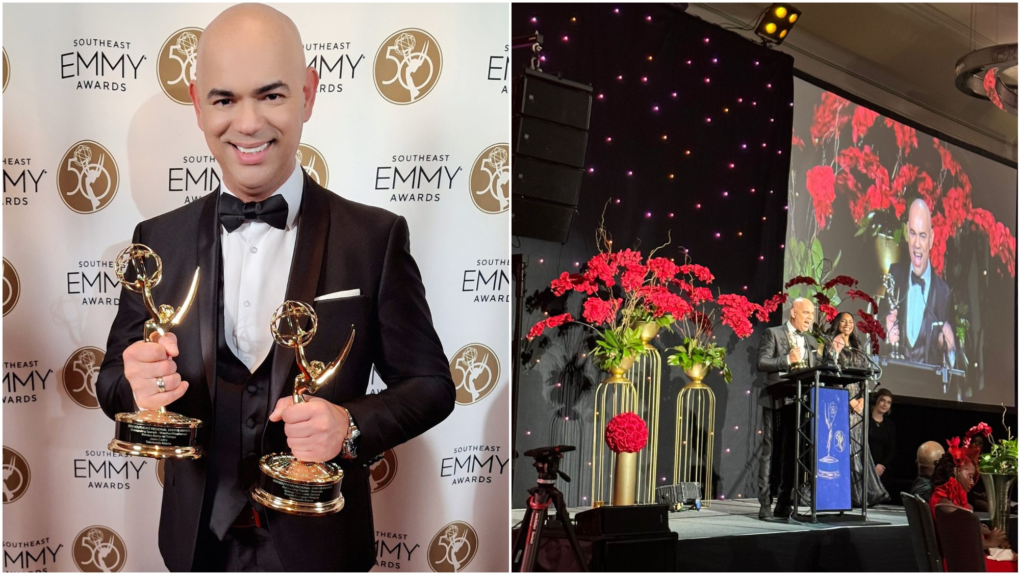 Hondureño Javier Castro ganó dos premios Emmy este 2024