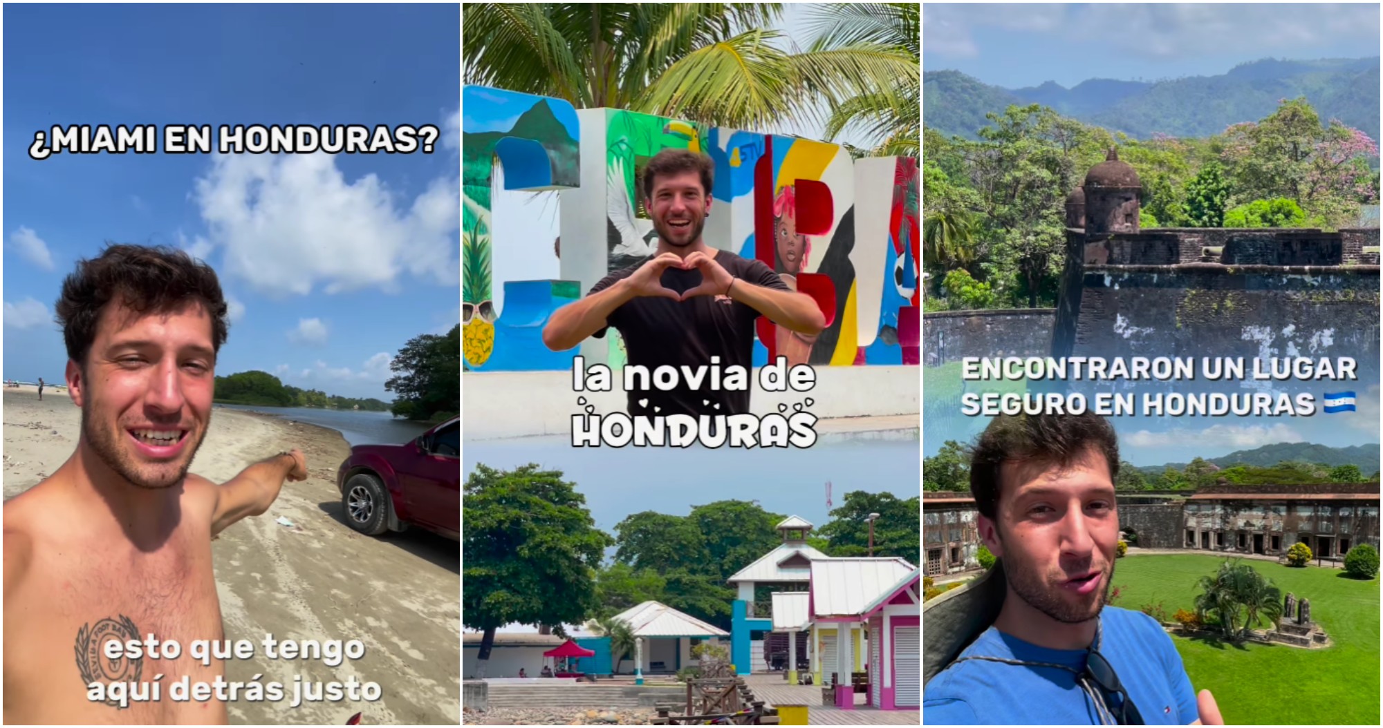 Famoso influencer español Bravellers destaca la belleza de Honduras