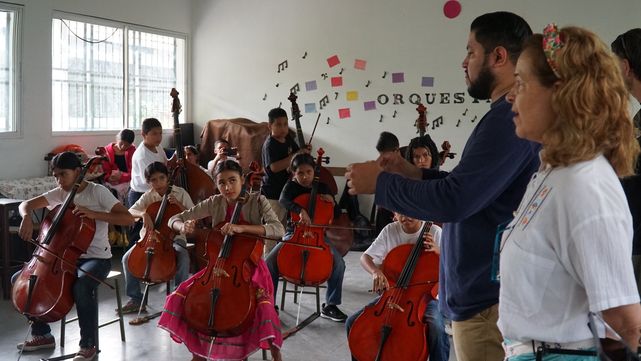 El proyecto español Barrios Orquestados impulsa dos orquestas infantiles en Honduras