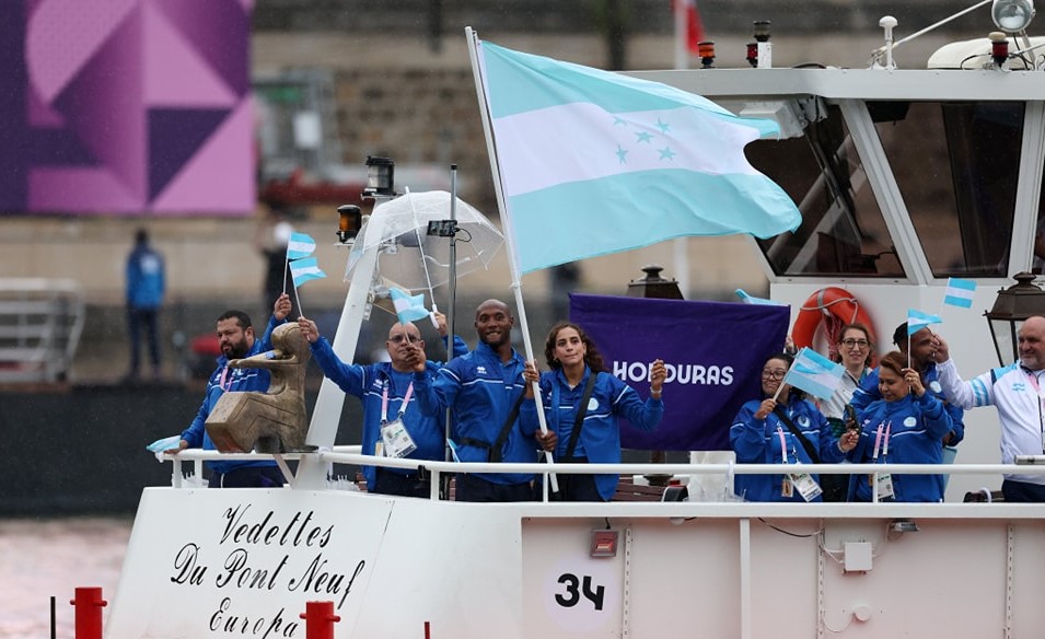 Honduras destaca en inauguración de los Juegos Olímpicos de Paris 2024