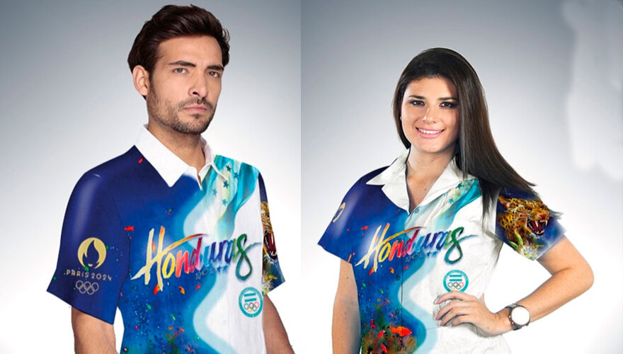 Revelan los uniformes de gala que usarán los atletas hondureños en París