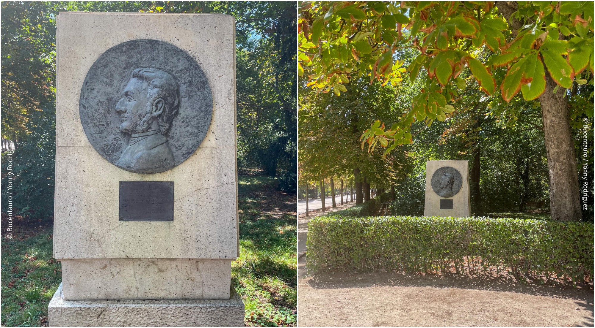 En España existen tres monumentos dedicados a Francisco Morazán