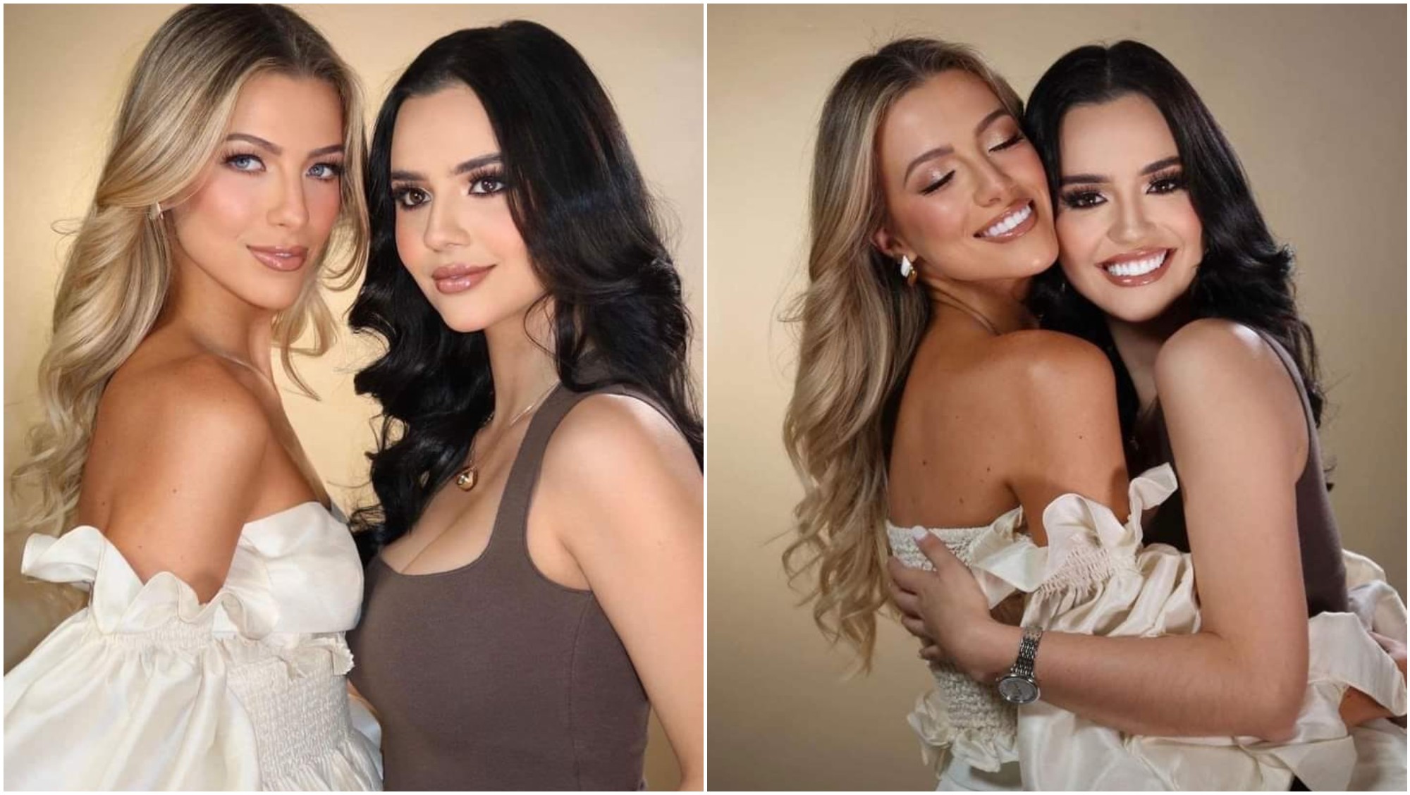 Zu Clemente y Rebeca Rodríguez destacan en fotos juntas previo a Miss Honduras Universo 2024