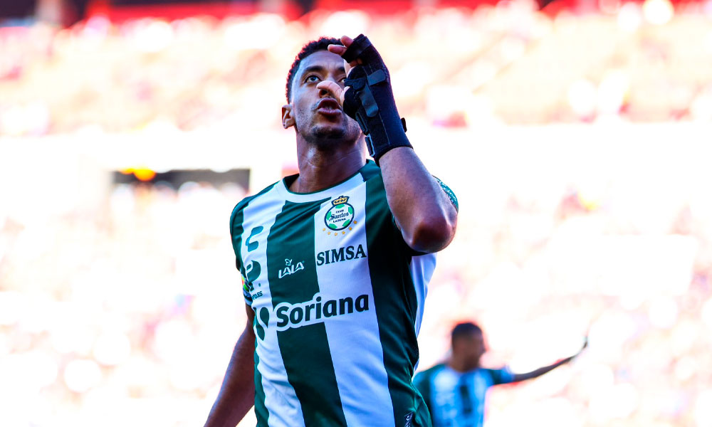 Choco Lozano marcó su primer gol en la Liga MX con el Santos Laguna