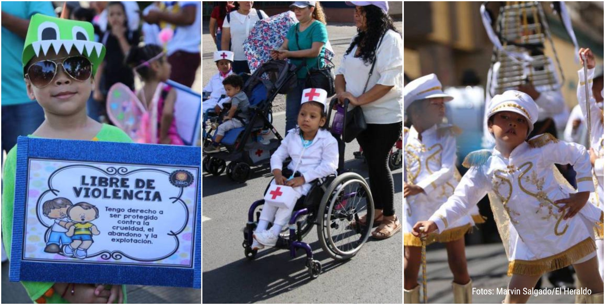 Desfile patrio de niños hondureños estuvo lleno de amor y orgullo catracho