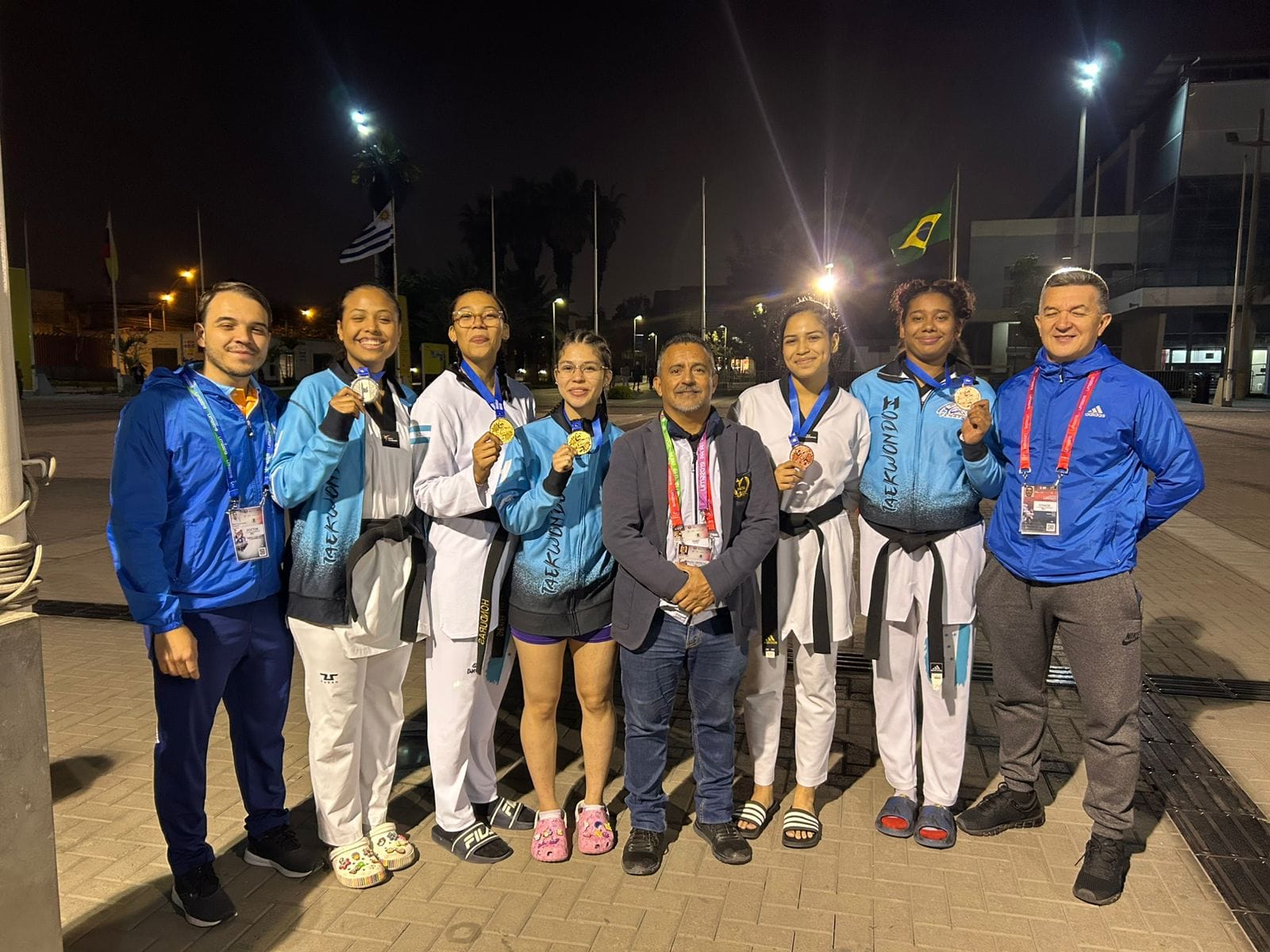 Hondureños consiguen cinco medallas en el Panamericano de taekwondo