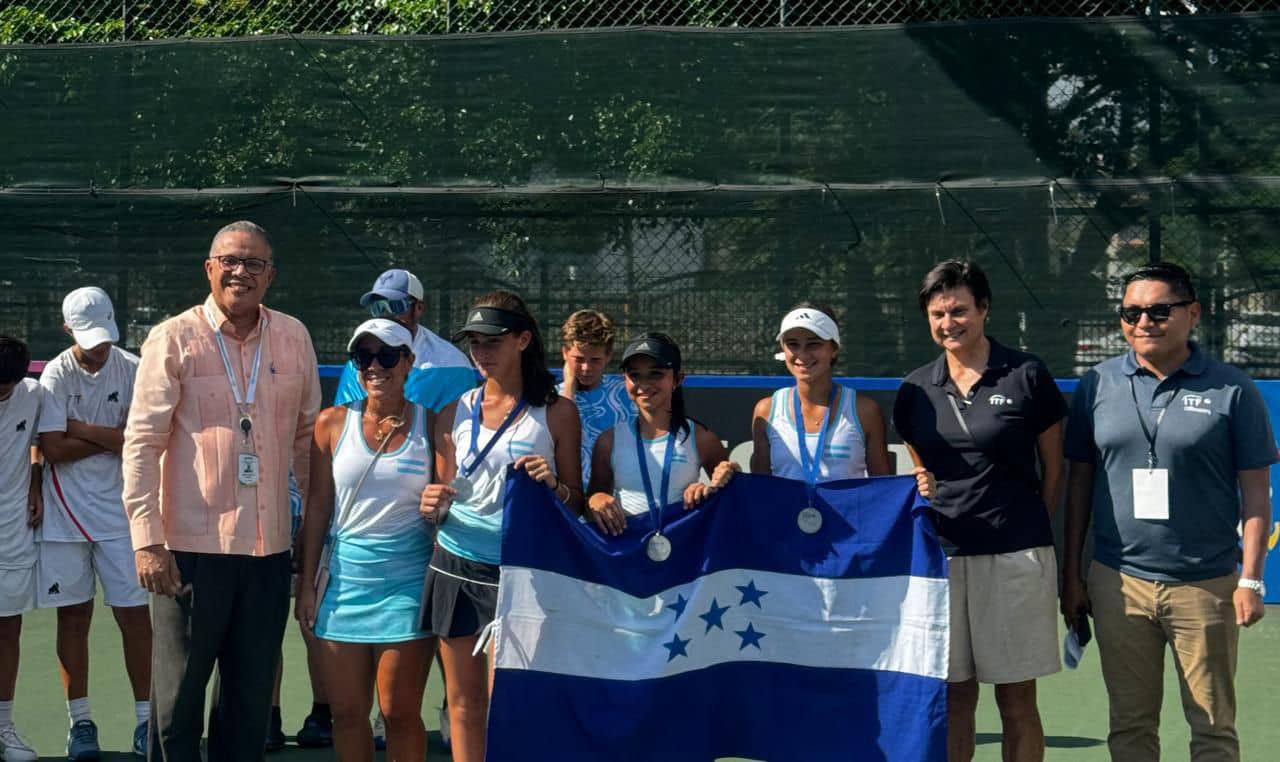 Selección de Honduras hace historia en el Tenis-U12