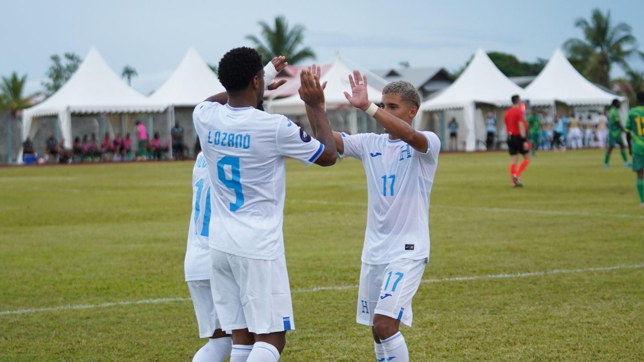 Honduras triunfa de visita ante Guayana Francesa en la Nations League