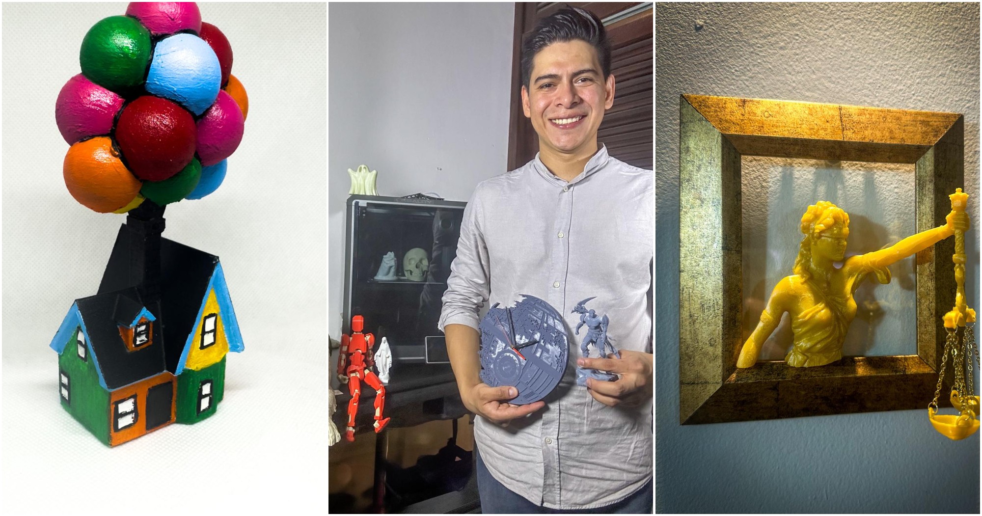 Hondureño triunfa con emprendimiento de impresión 3D