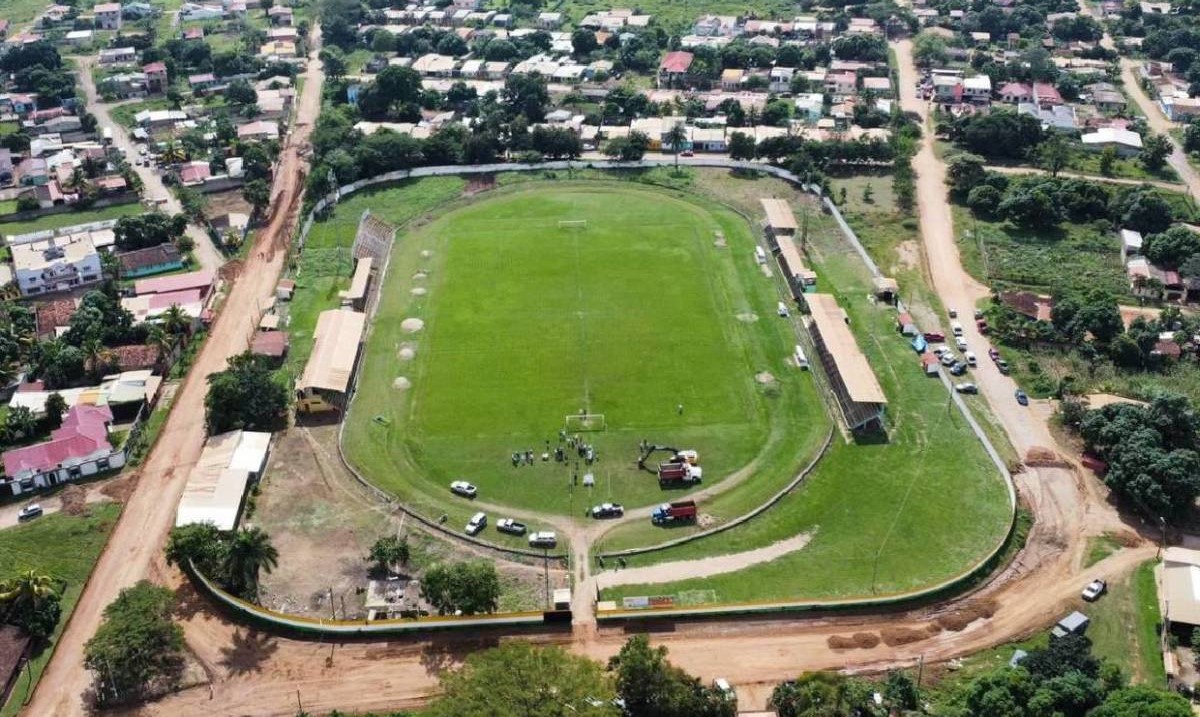 Inician obras en el Estadio Rubén Guifarro de Catacamas