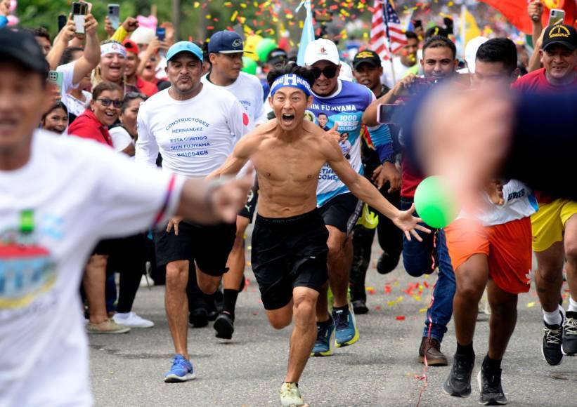 Shin Fujiyama logra terminar con éxito el reto de los 3,000 kilómetros