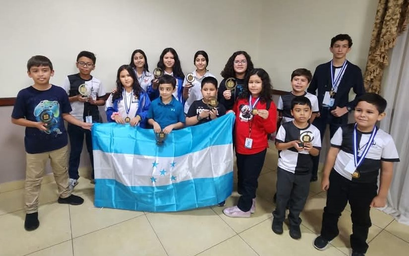 Honduras triunfa en el Festival de Ajedrez Centroamericano Escolar