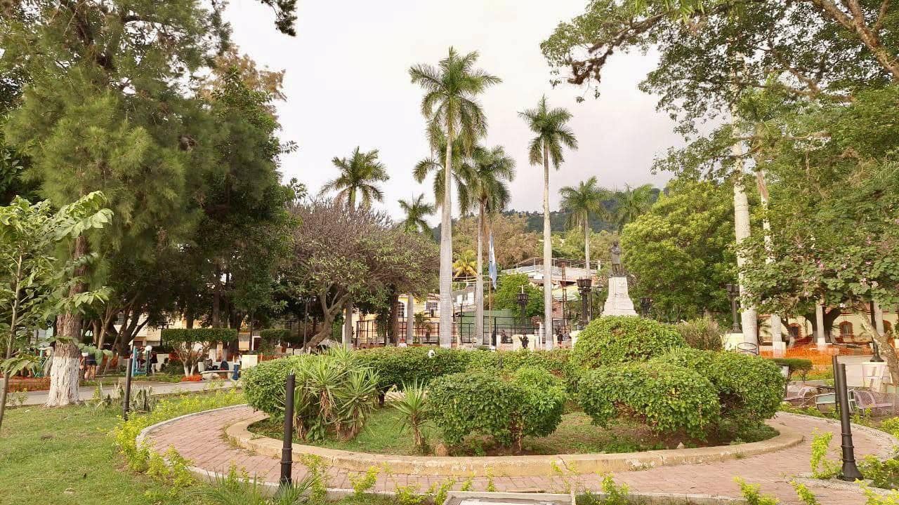 La restauración del parque La Leona de Tegucigalpa avanza un 95%