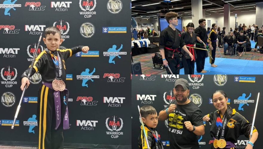 Atletas hondureños de las artes marciales triunfan en torneo de Chicago