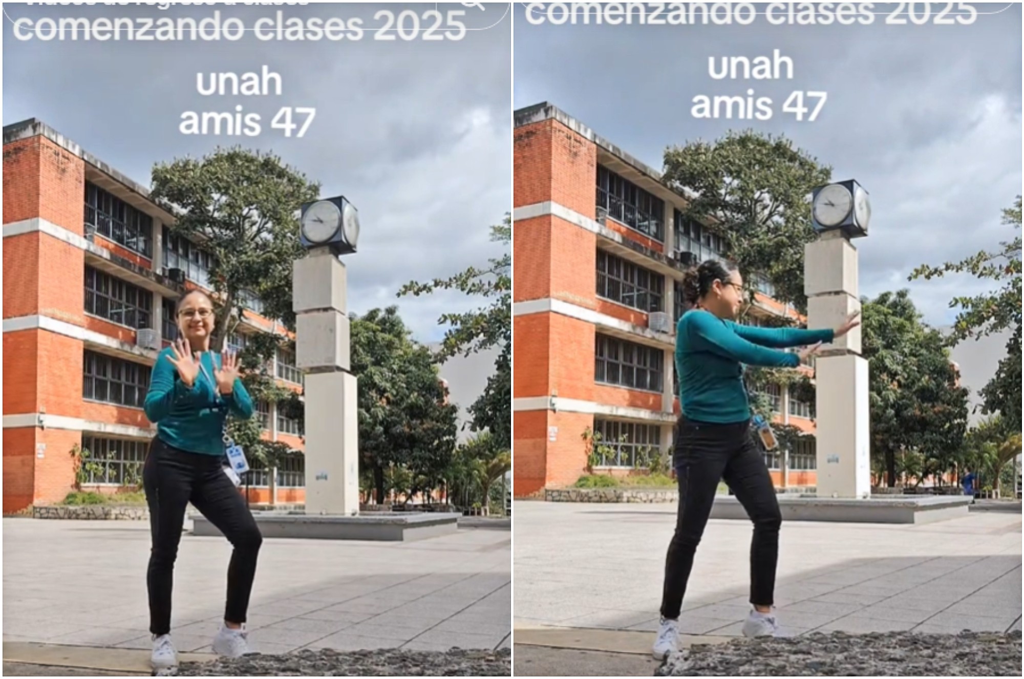 Hondureña inicia clases en la universidad a los 47 años