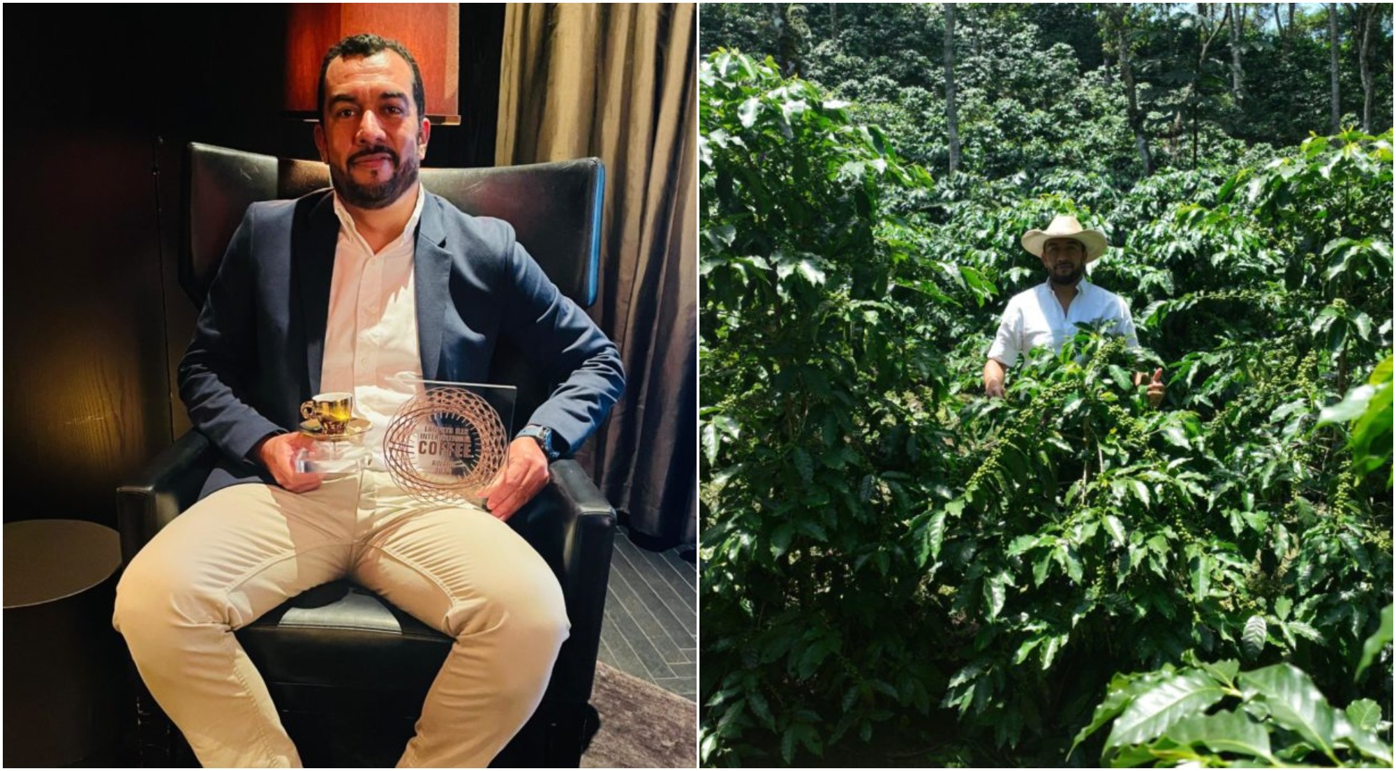 Hondureño gana competencia de café Ernesto Illy International Coffee Award