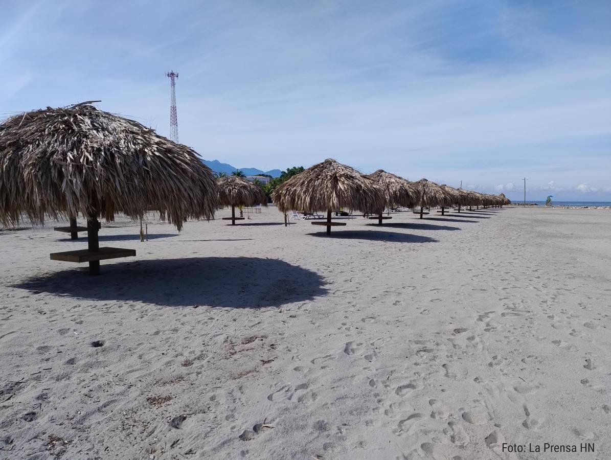 Ya están listos los primeros mil metros de la nueva playa de La Ceiba