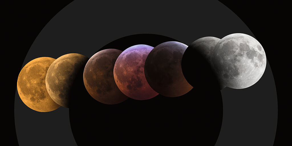 Disfruta el eclipse total lunar el 13 y 14 de marzo en la UNAH