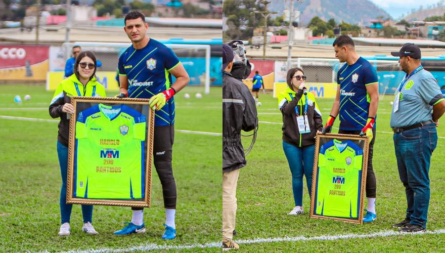 Harold Fonseca llega a los 200 partidos en la Liga Nacional de Honduras