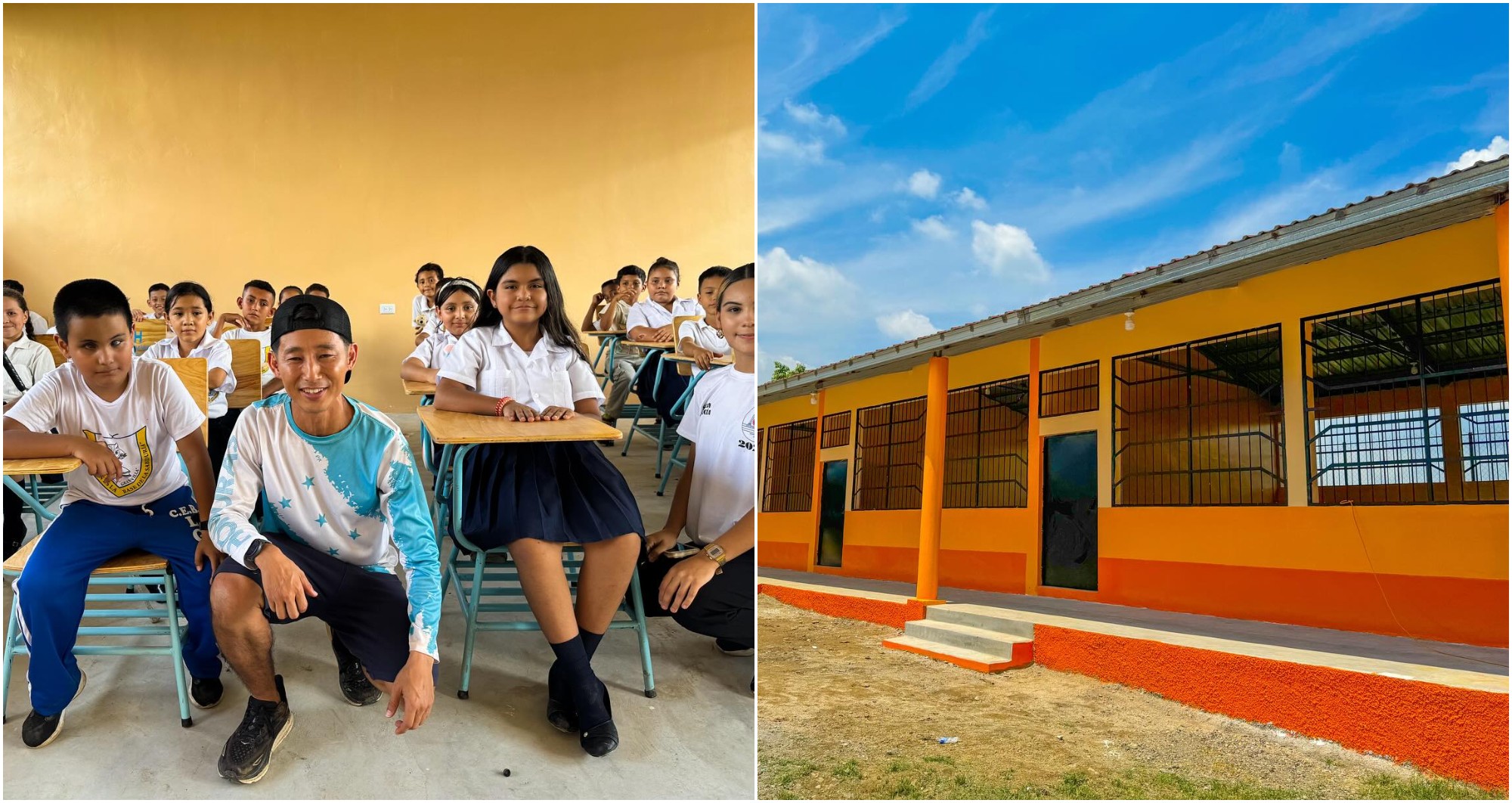 Shin Fujiyama inaugura Escuela Gran Villa en Villanueva